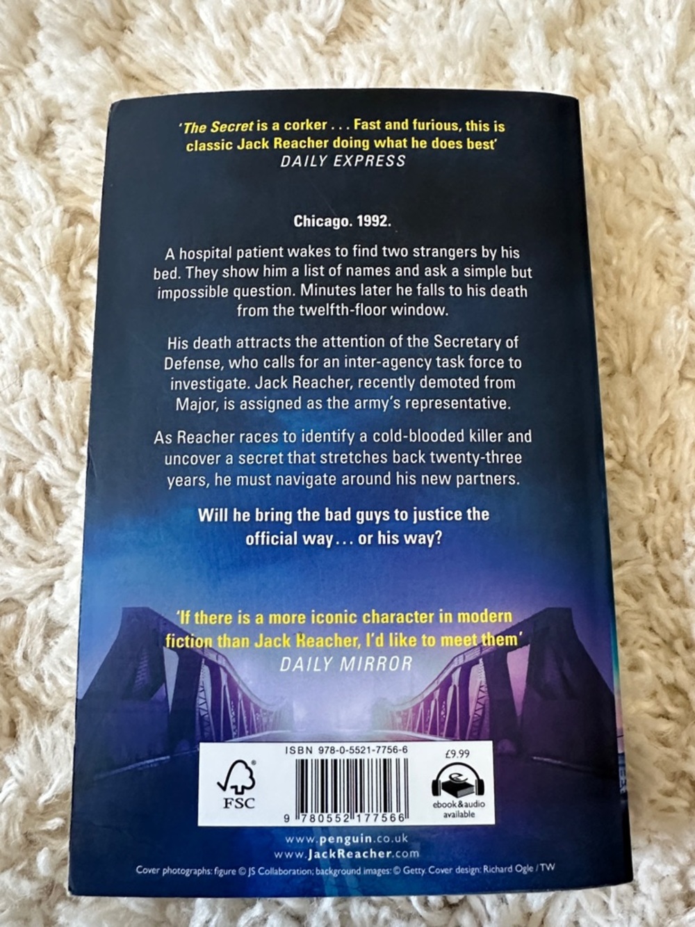 Jack Reacher, The Secret by Lee Child - Picture 2 of 5